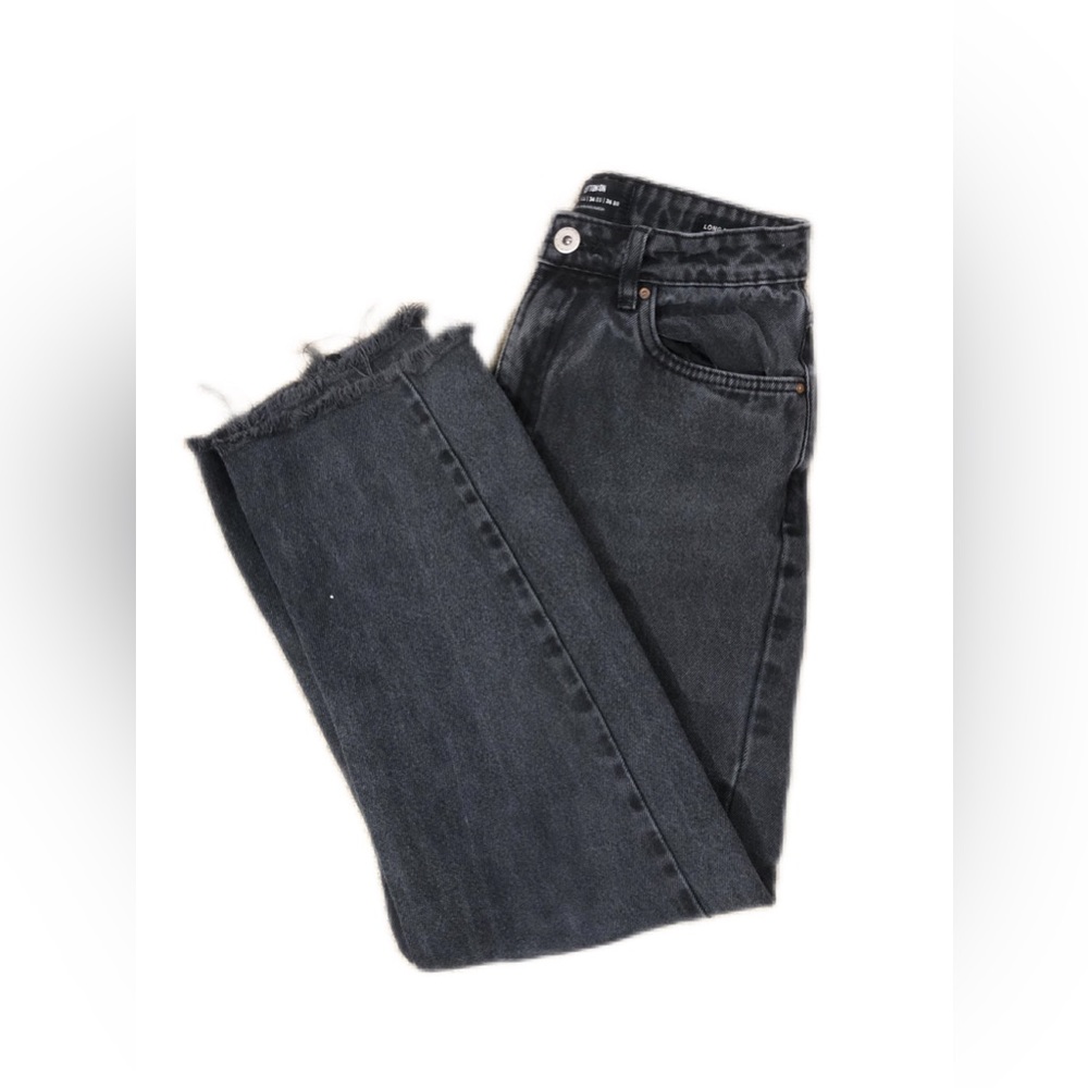 Size 2 Cotton On Straight Leg Black Jeans